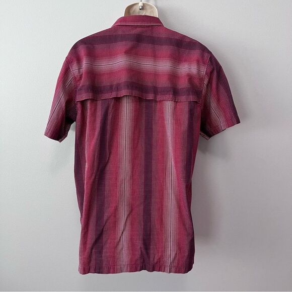 Mountain Dew Outdoor Red Plaid Button Down Shirt Size L - Picture 5 of 9